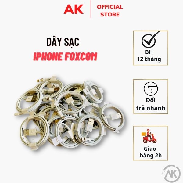 Cáp sạc iPhone 💖 Free Ship 💖 Dây sạc Lightning dành cho iPhone 5 đến Xs Max - A80