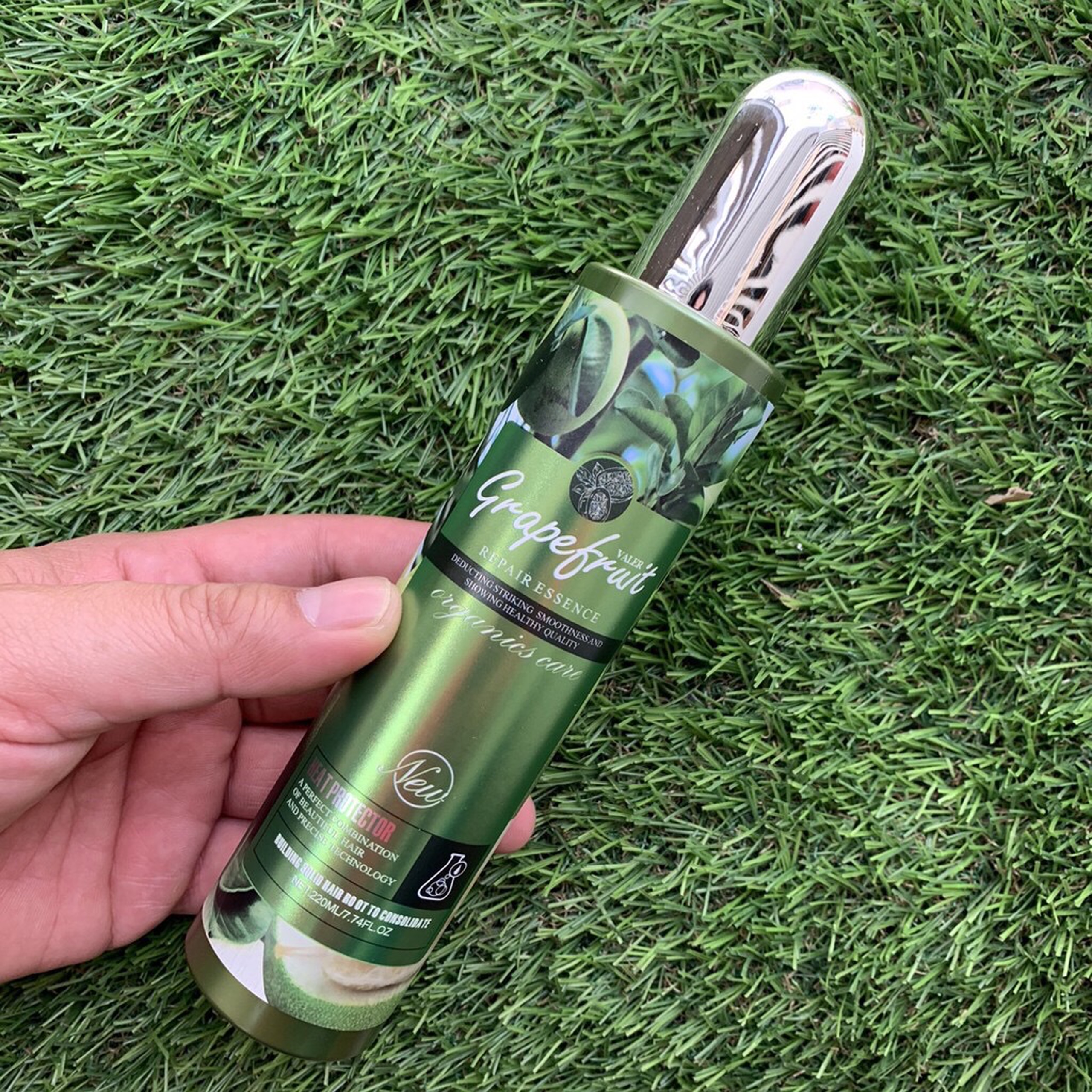 [HCM]Xịt dưỡng Bưởi Grapefruit kích thích mọc tóc Heat Protector Organics Care 220ml