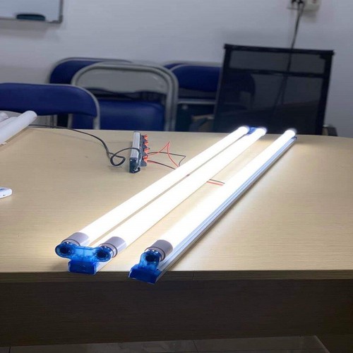 Bộ 02 tuýp + máng đôi 1.2m siêu sáng cao cấp chống vỡ