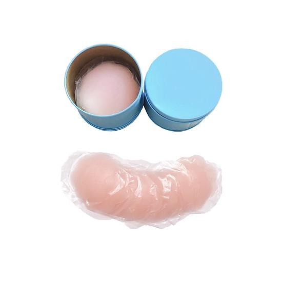 [HCM]Hộp 10 miếng dán nhủ hoa silicon siêu dính (dán ti dán ngực)