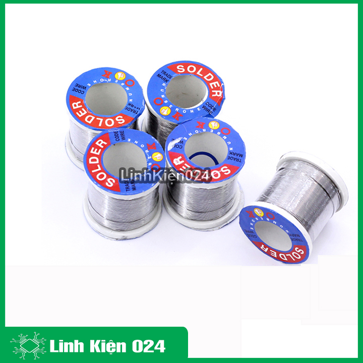 Thiếc hàn Solder OK đường kính 0.8mm 40g/100g