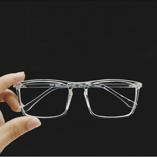 Mắt kính gọng nhựa trong suốt siêu xinh