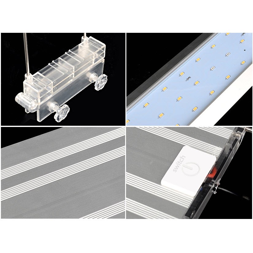 Đèn led hồ cá thủy sinh AQUABLUE 45CM