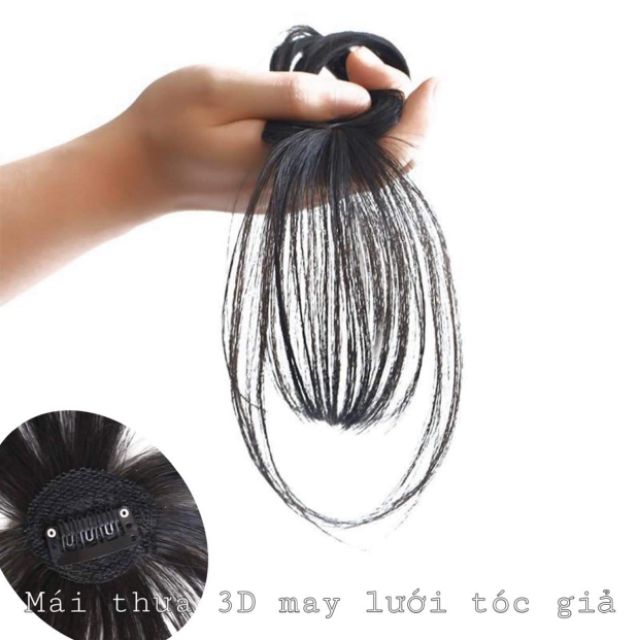 Tóc Giả Mái 💖𝑭𝑹𝑬𝑬𝑺?𝑰?💖 Tóc Giả Mái Thưa - Tóc Giả 3D Có Cột Ở Sau