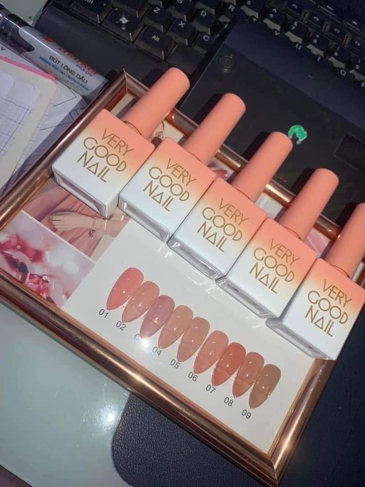 set sơn thạch very good 9 chai kèm bảng màu