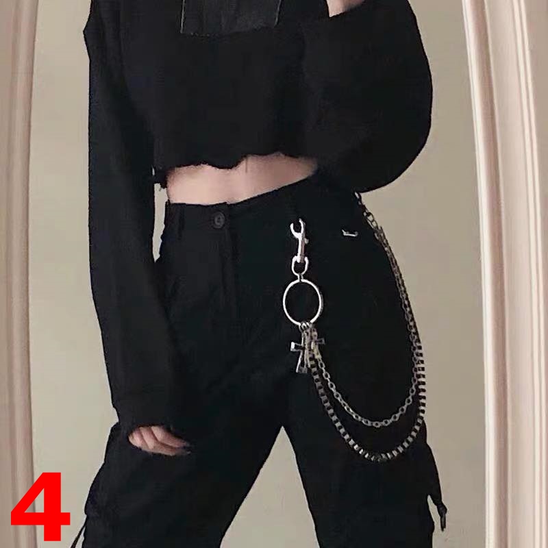 [Hoàn Tiền 15%] [HCM]Dây Xích Chain Móc Quần Unisex Nam Nữ