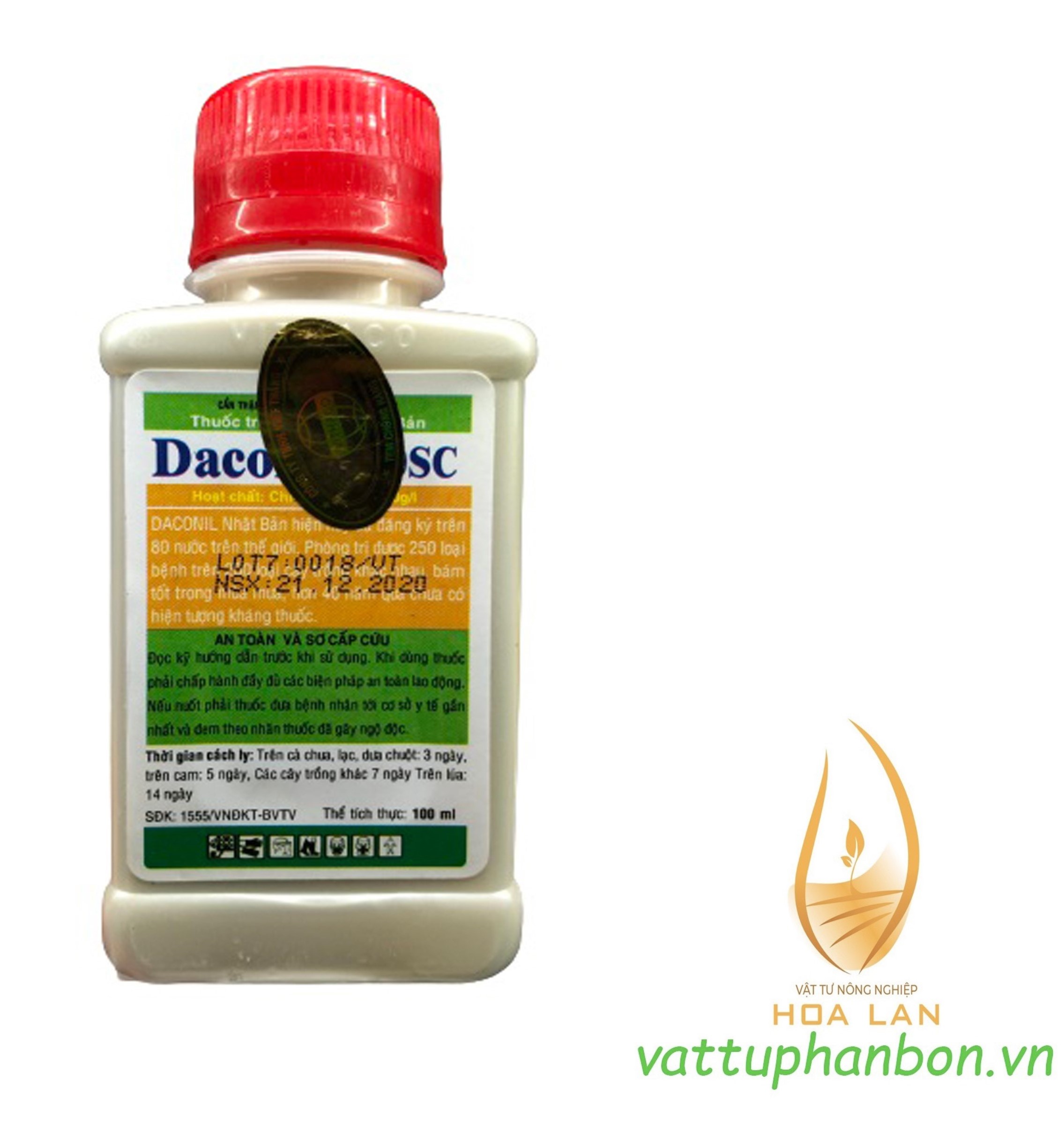 Thuốc trừ nấm bệnh daconil 500sc - #152a# 100ml