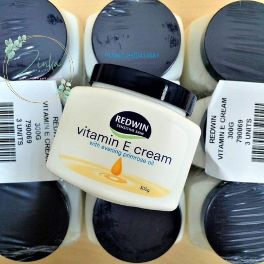 Kem Da Mềm Mịn Redwin Vitamin E Cream 300g Úc