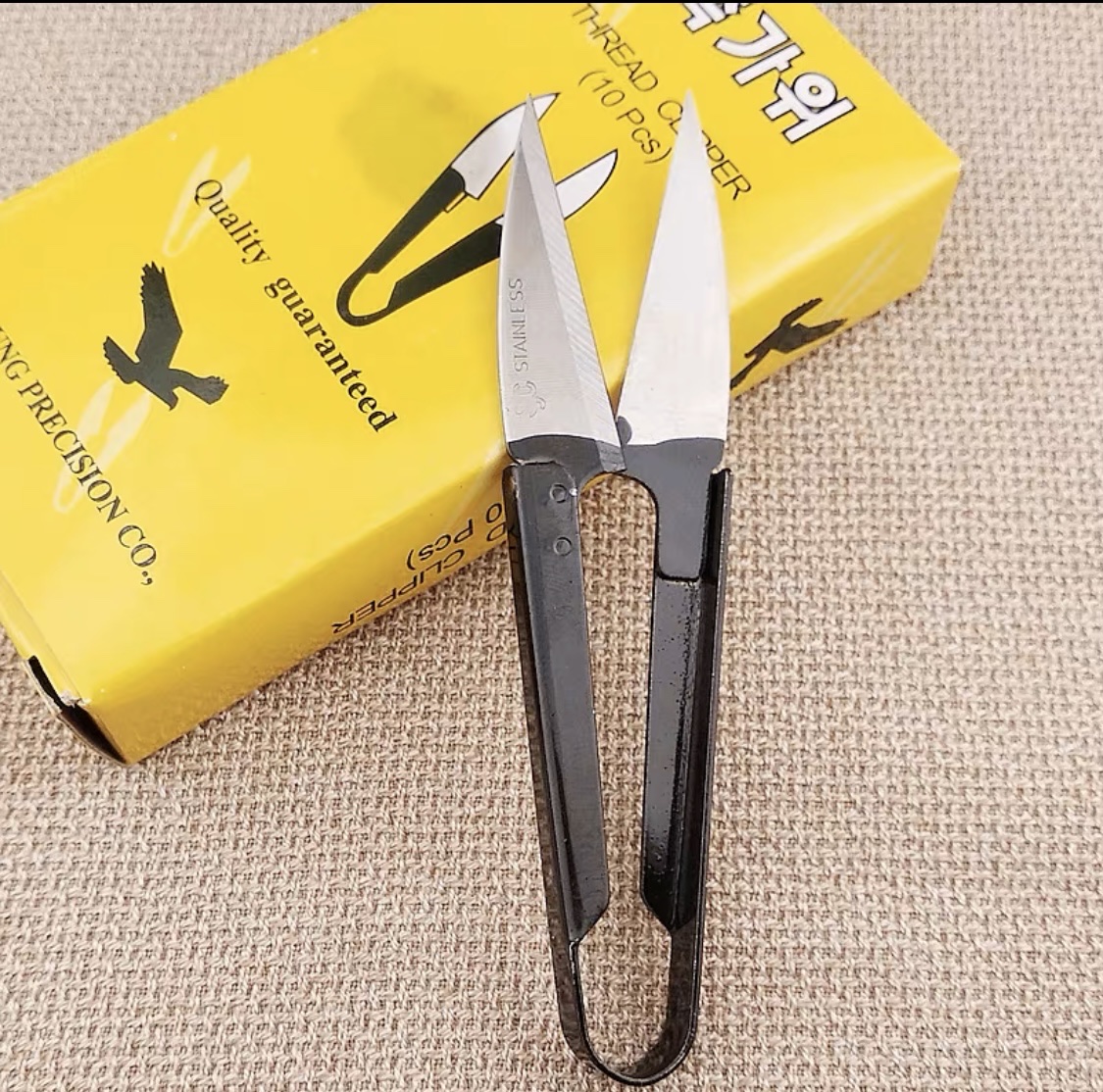 Kéo bấm chỉ Hàn Quốc - kéo cắt chỉ
