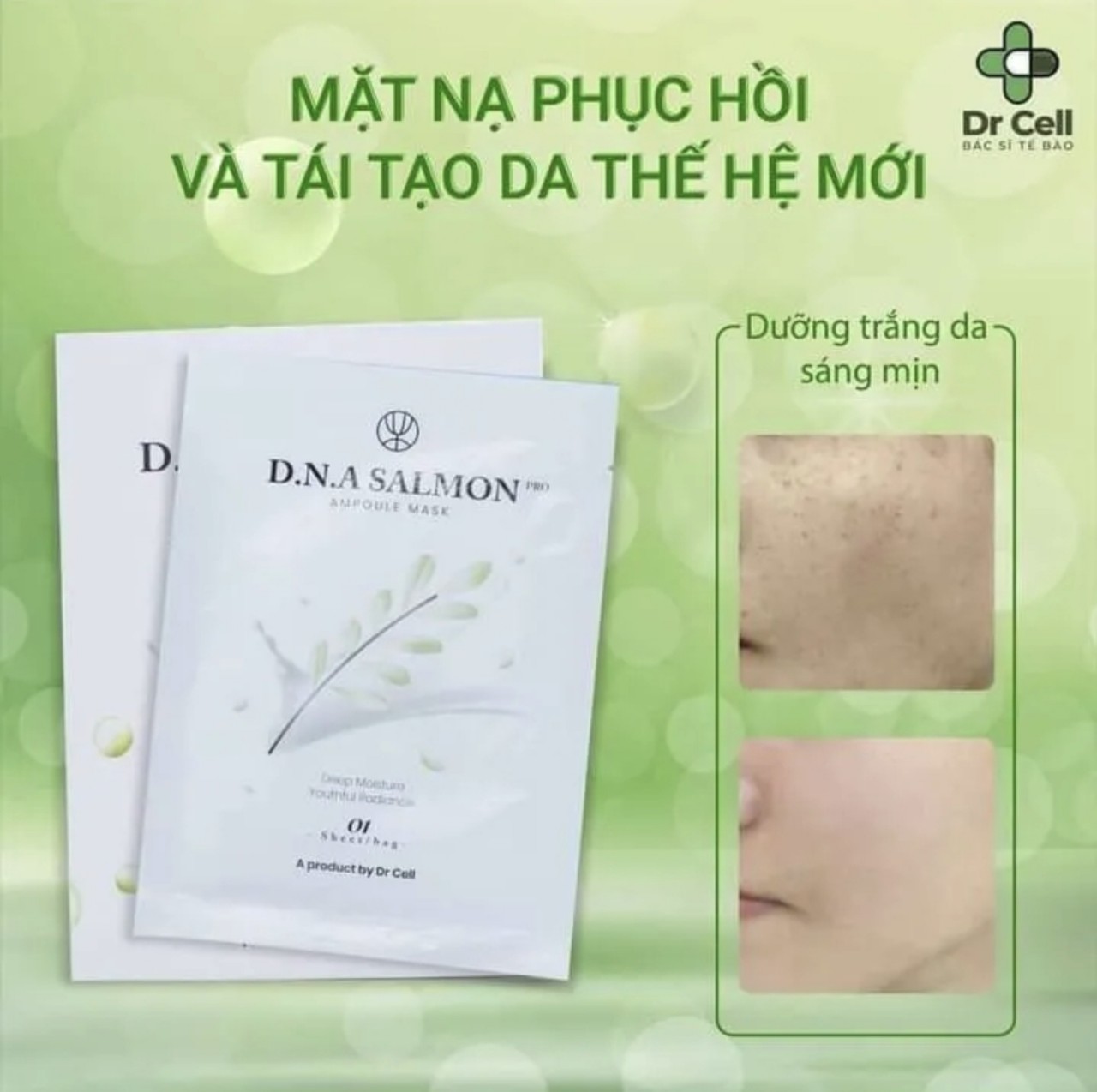 Mặt nạ dừa dr cell chính hãng