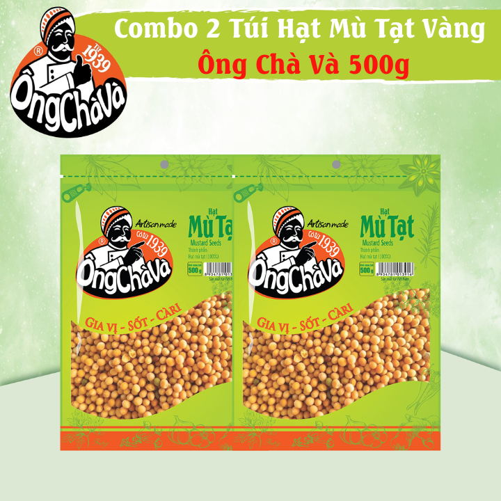 Ong Cha Va Yellow Mustard seed 500g