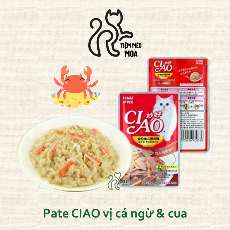 Pate Ciao-pate for cats 60gram-cat shop Moa