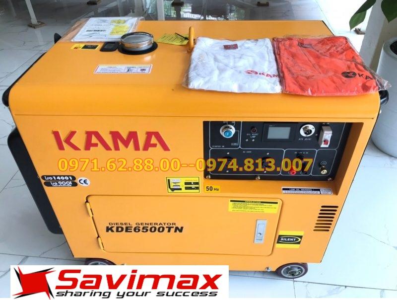 Máy phát điện dầu 5kw kama 6500tn