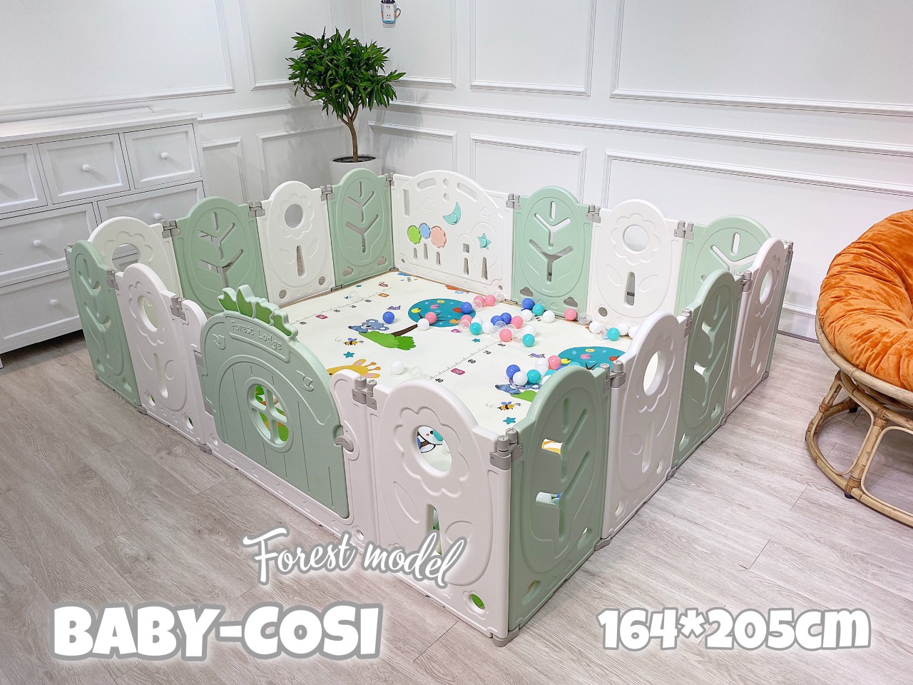 Quây cũi gấp gọn Baby Cosi dành cho bé