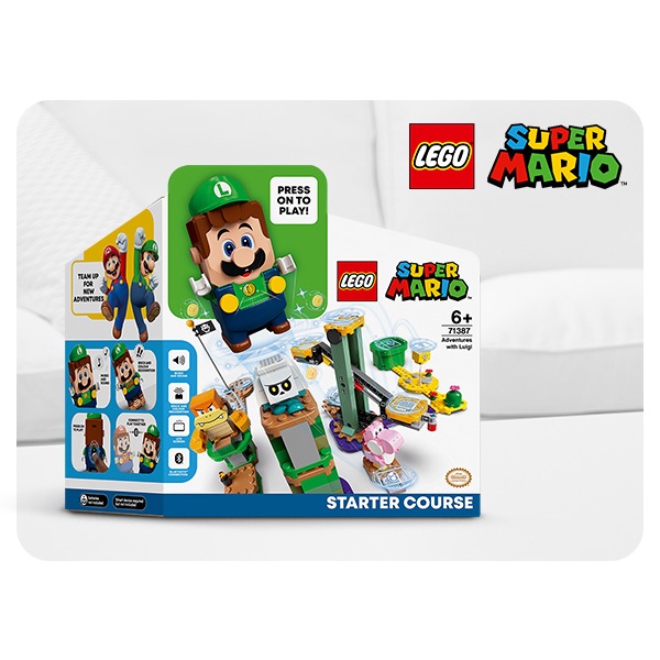 Lego 71387 Super Mario Adventures with Luigi - Cuộc phiêu lưu với Luigi