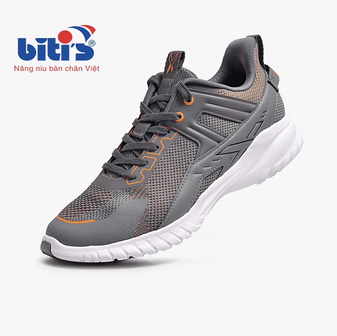 [ Bitis Mẫu mới ] Giày Thể Thao Nam Biti's Hunter X HSM004400XAM ( Xám )