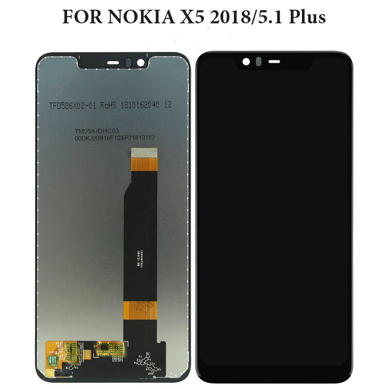Mặt kính Nokia X5 2018 , 5,1 plus