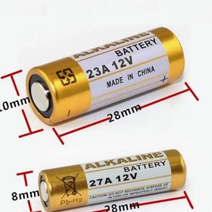 Vỉ 5 Pin 12V 23A\ 27A Alkaline Dùng Cho Remote RF