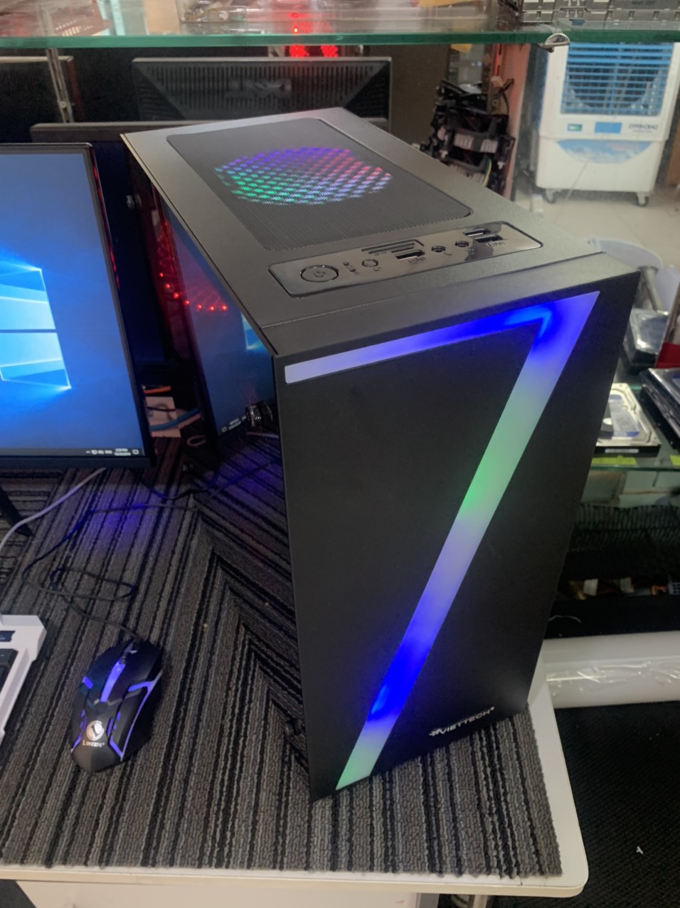 Máy tính để bàn TDC01 intel Core i5 3470 / Ram 8gb / SSD 128gb & HDD 250gb / Card rời GT 730 2gb + Tặng phím chuột games langtu.
