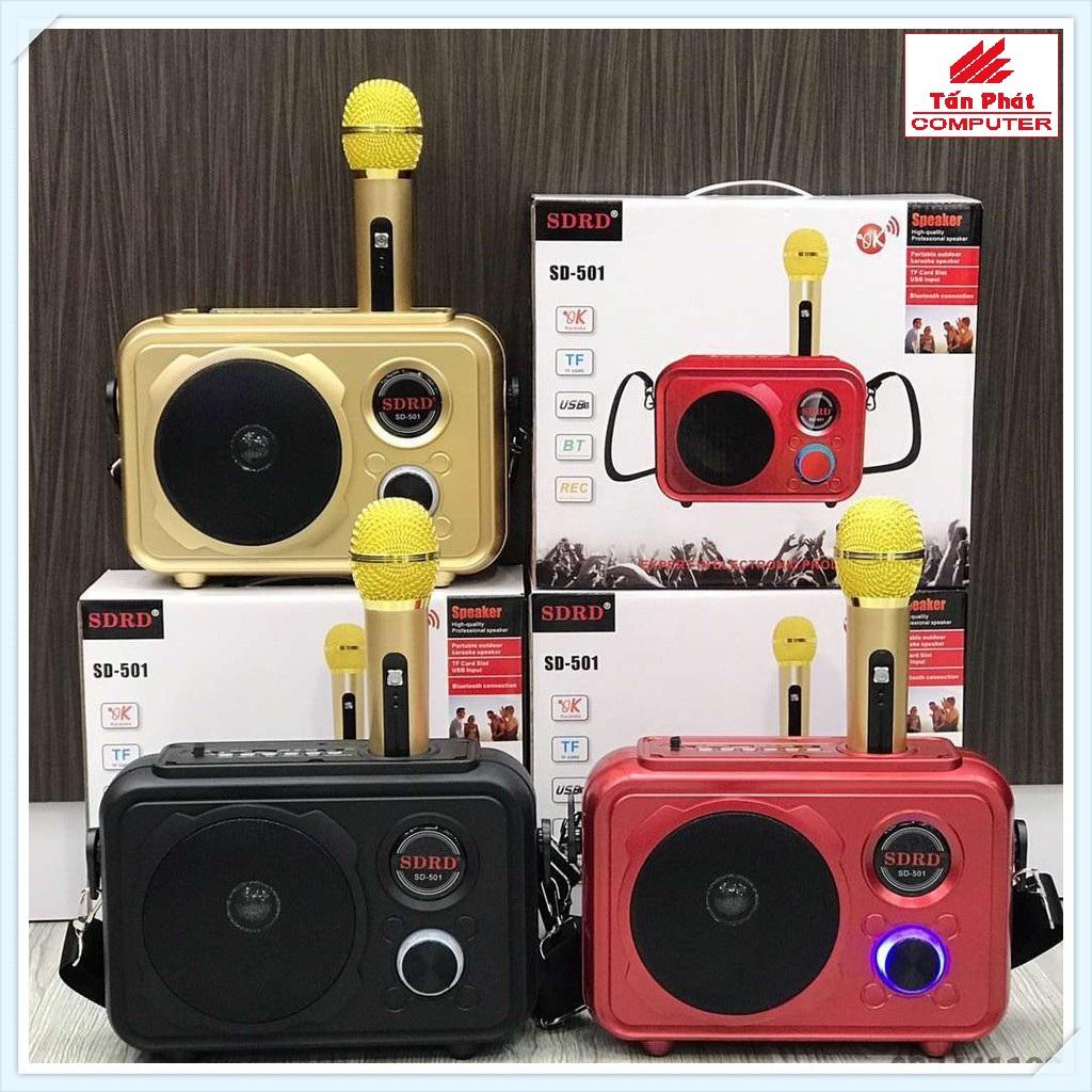 [HCM]Loa Karaoke Bluetooth SDRD 501 Kèm Mic