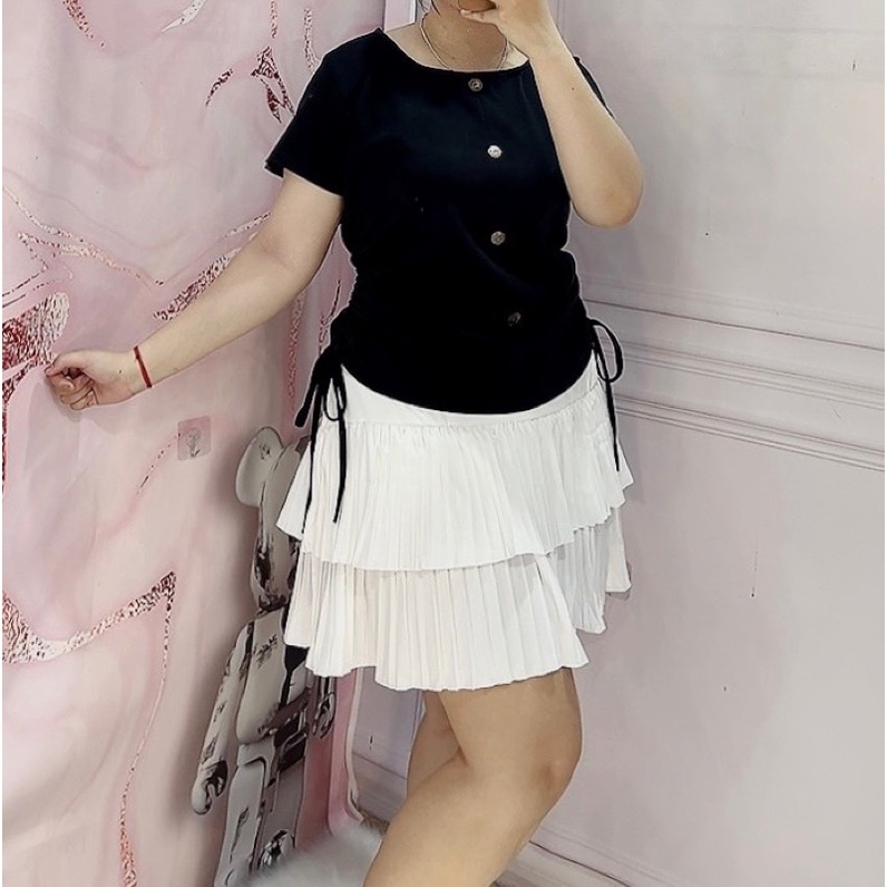 Áo thun cổ U Bigsize 67kg đến 95kg
