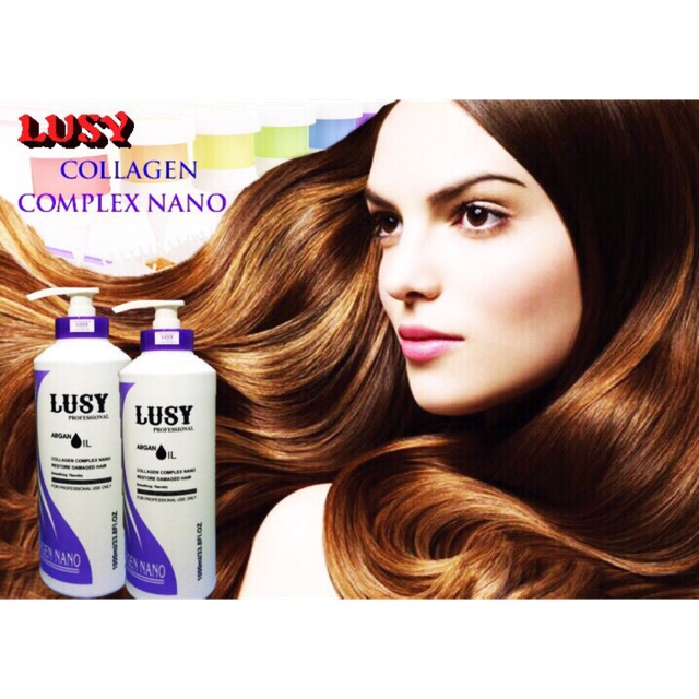 Phủ Lụa collagen nano Lusy 1000ml