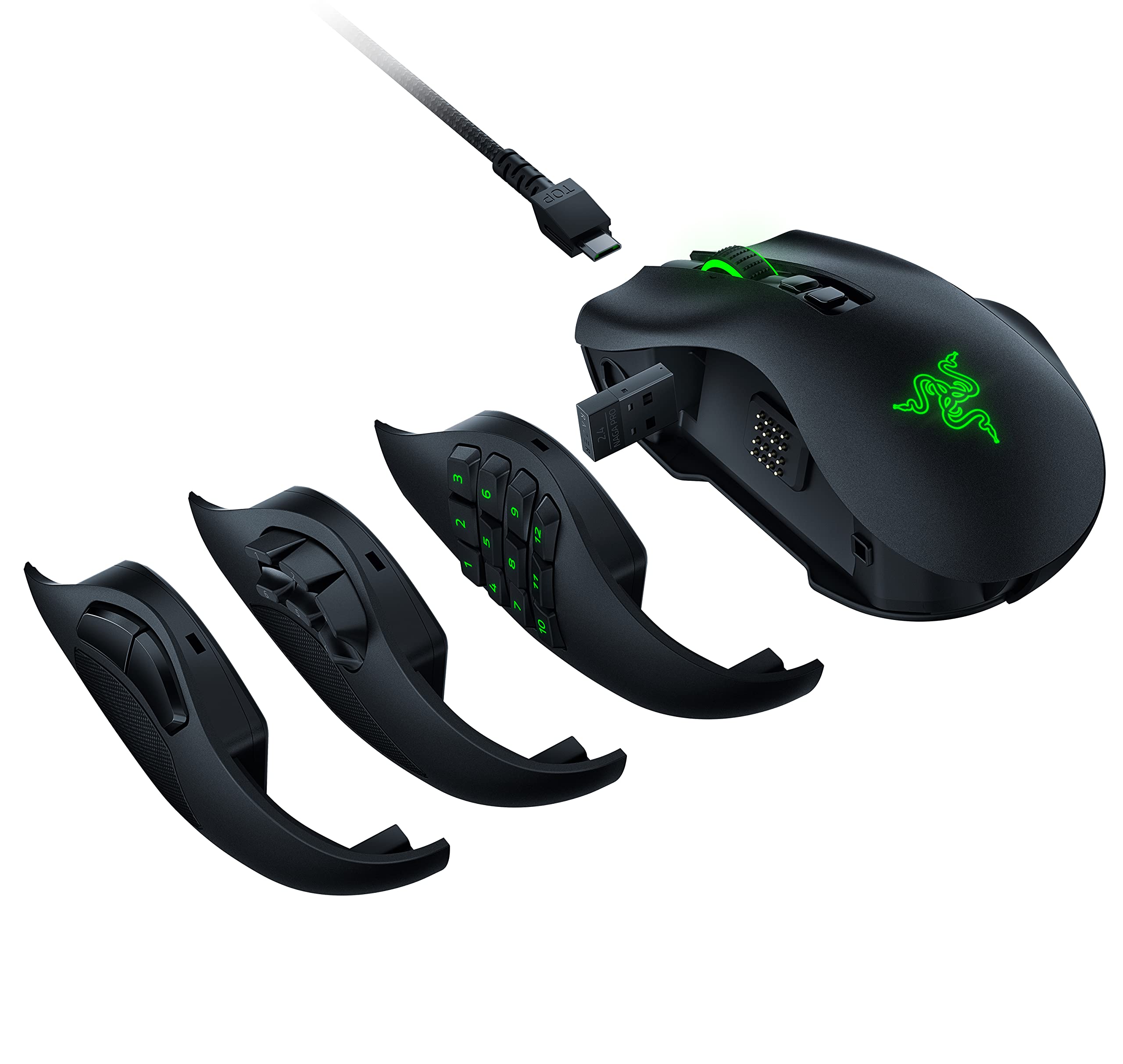 Razer Nava V2 pro/rz01-04400100-r3a1 wireless gaming mouse pad-authentic