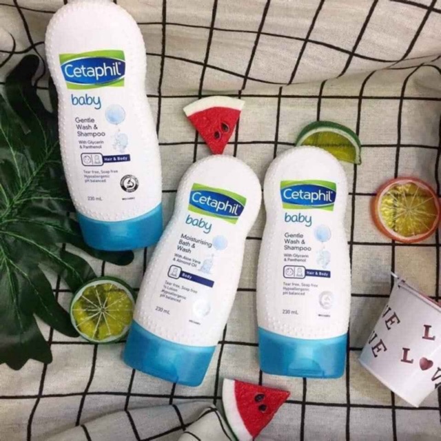 Sữa tắm gội cetaphil 250ml