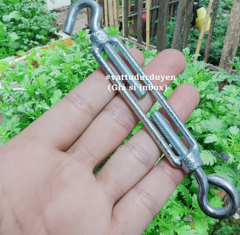 Tăng đơ dây cáp thép mạ M6 - [Ø 6mm]