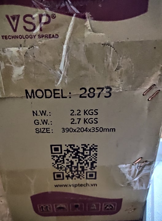 Vỏ case máy tính - VSP 2873