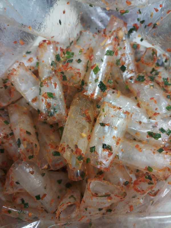 1kg bánh tráng cuộn trộn tom ăn vặt