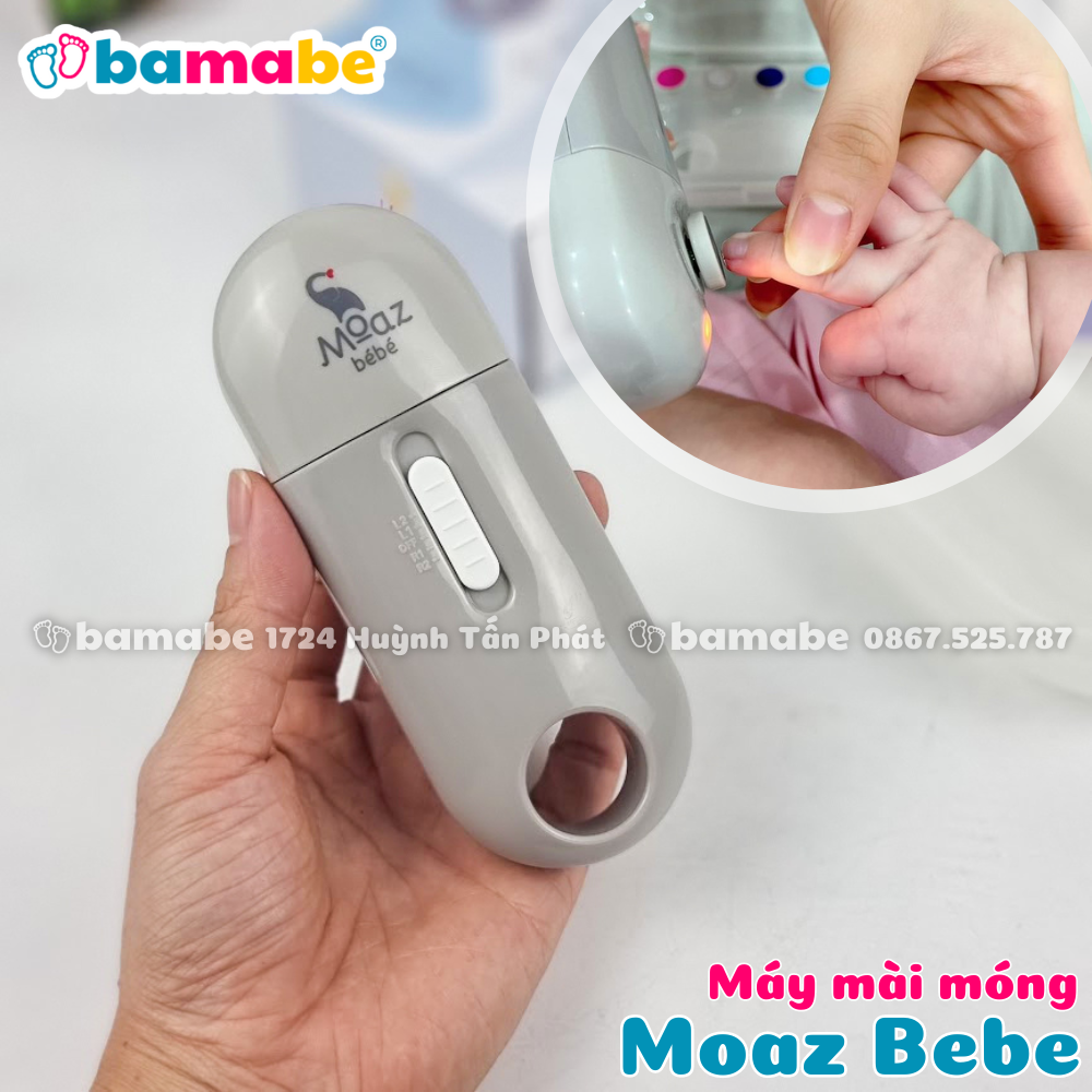 Máy Dũa Móng Tay Moaz Bebe Mb015