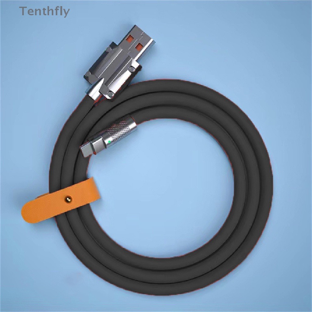Dây cáp sạc nhanh 120w cá mập usb ra type-c