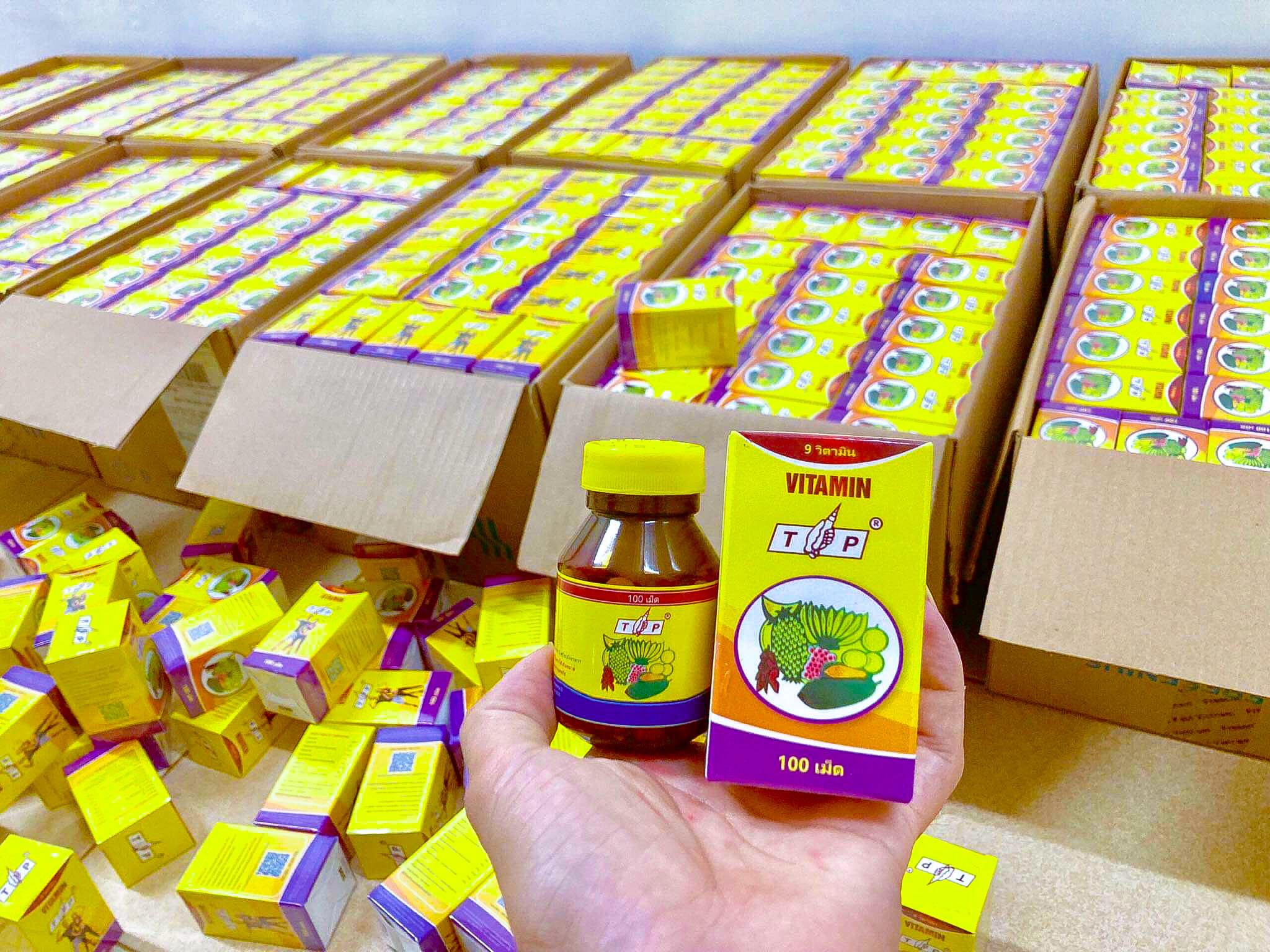 Vitamin Tăng Cân Thái LAn CHính Hãng có mã Check