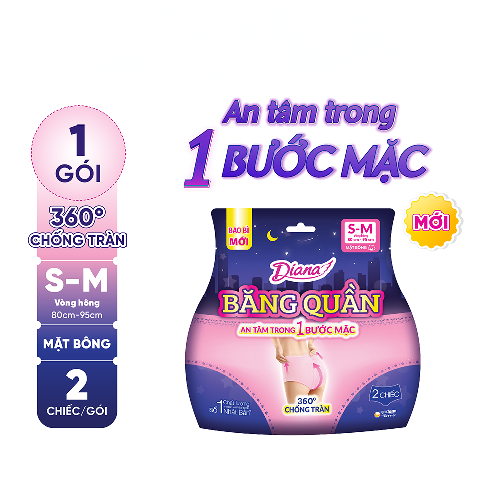 GIFT - BVS Diana Băng quần S/M 2 miếng