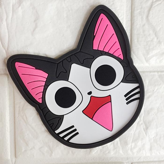 Bộ 10 miếng / đế lót ly hình cute