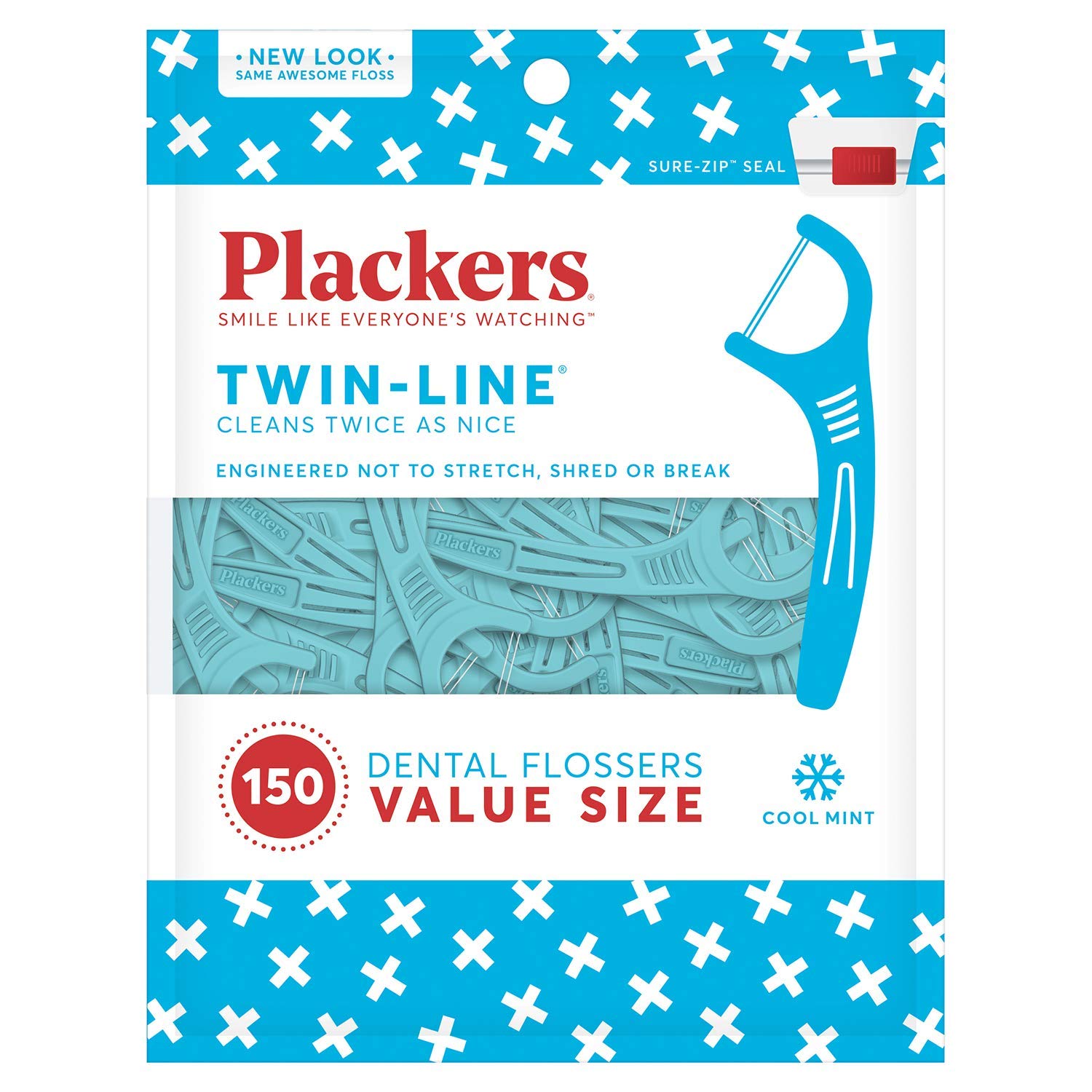 (Bán Lẻ)Tăm Chỉ Nha Khoa Plackers Dental Floss Picks.