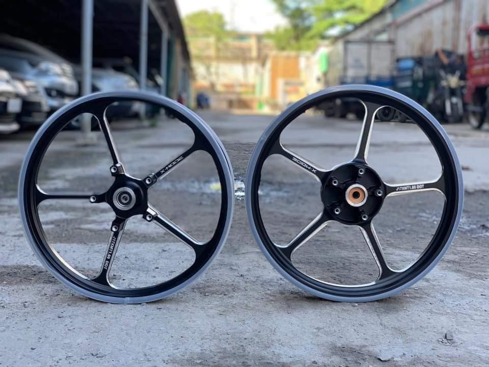 Mâm CNC 5 cây XMode gắn Exciter 150, MXKing tặng kèm đĩa