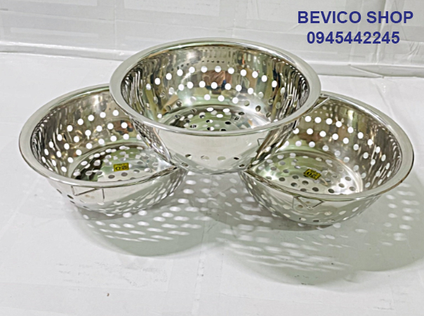 Rổ inox cao cấp 20cm