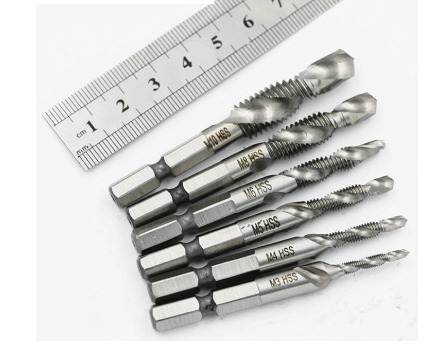 Bộ 6 Mũi Khoan Taro Ren từ M3-M10 - B
