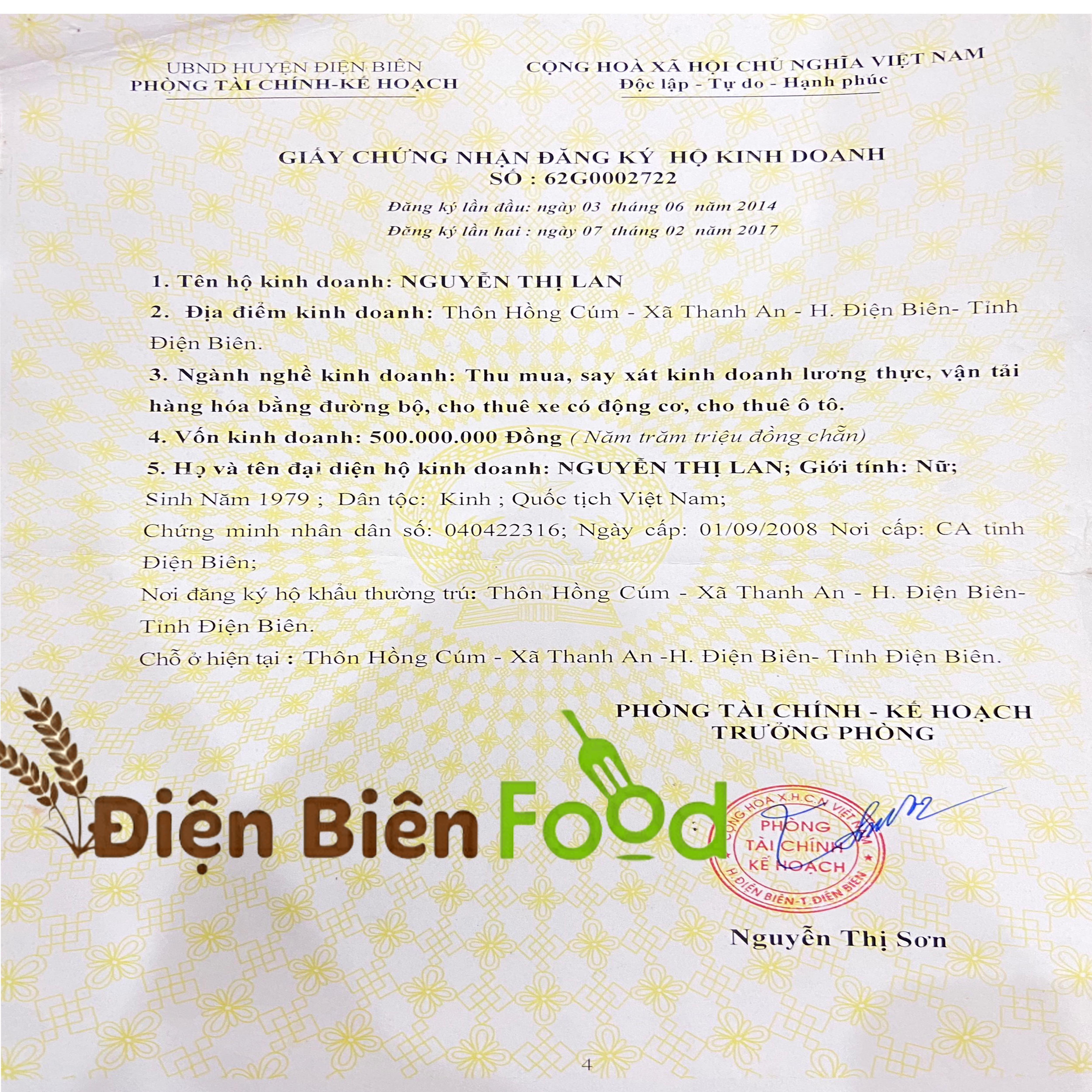 gạo nương tím điện biên 1kg