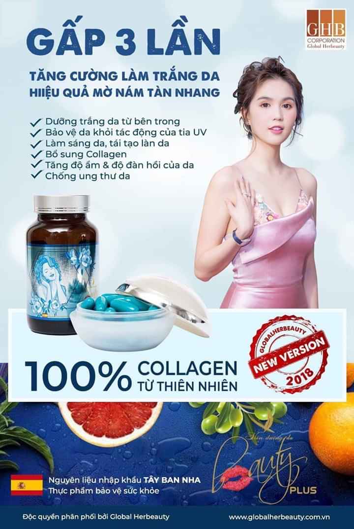 [BEAUTY PLUS] Viên Uống Trắng Da Beauty Plus chính hãng (Hộp 60 Viên)