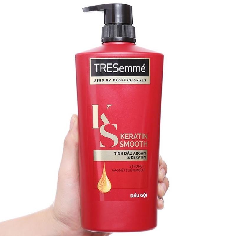 [HCM]Dầu gội TRESemme Keratin Smooth tinh dầu Argan 900ml