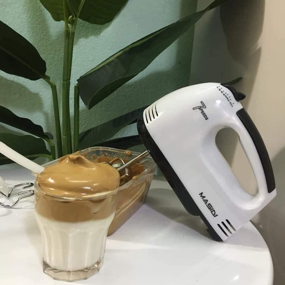 [HCM]Máy đánh trứng đánh bột 7 Cấp độ Thép không gỉ