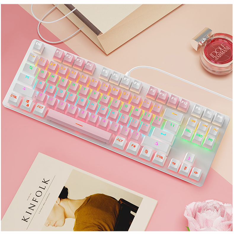 Bàn Phím Cơ Văn Phòng | Top bán chạy Lazada Shopee Sendo Tiki 4 Bàn Phím Cơ Máy Tính Gaming K915 PRO Led RGB 10 Chế Độ Khác Nhau, Chơi Game Dùng Văn Phòng Cực Đã - 92tech