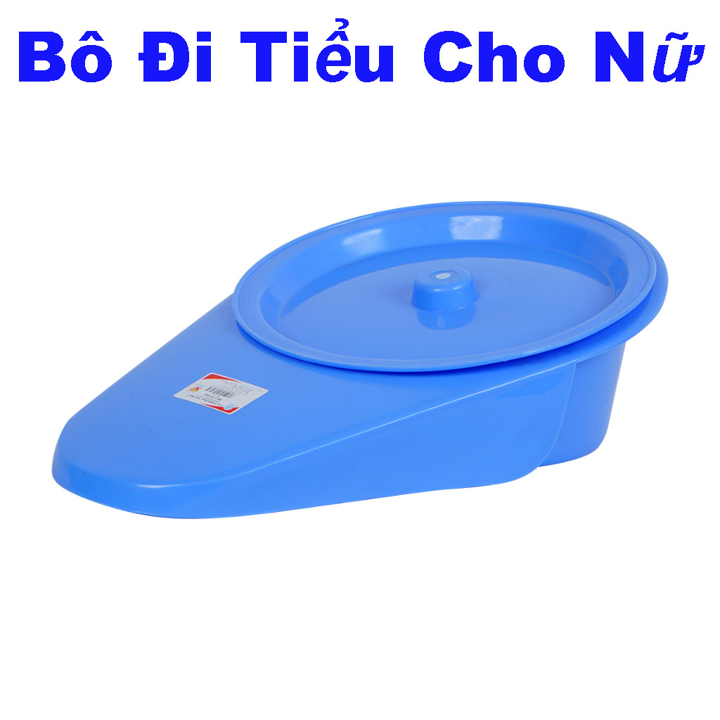 Bô đi tiểu nữ giới di dộng tại chỗ - bô dẹt
