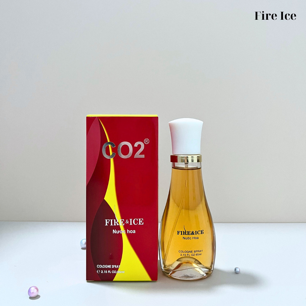 Nước hoa Nữ CO2 Fire & Ice Cologne Spray (hương gỗ & hoa quả, lưu hương từ 4 - 6 giờ)