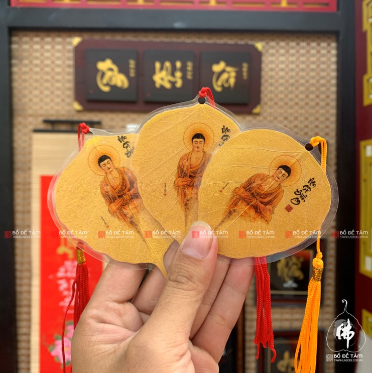 LÁ BỒ ĐỀ IN HÌNH PHẬT SIÊU ĐẸP ( Hàng cao cấp)