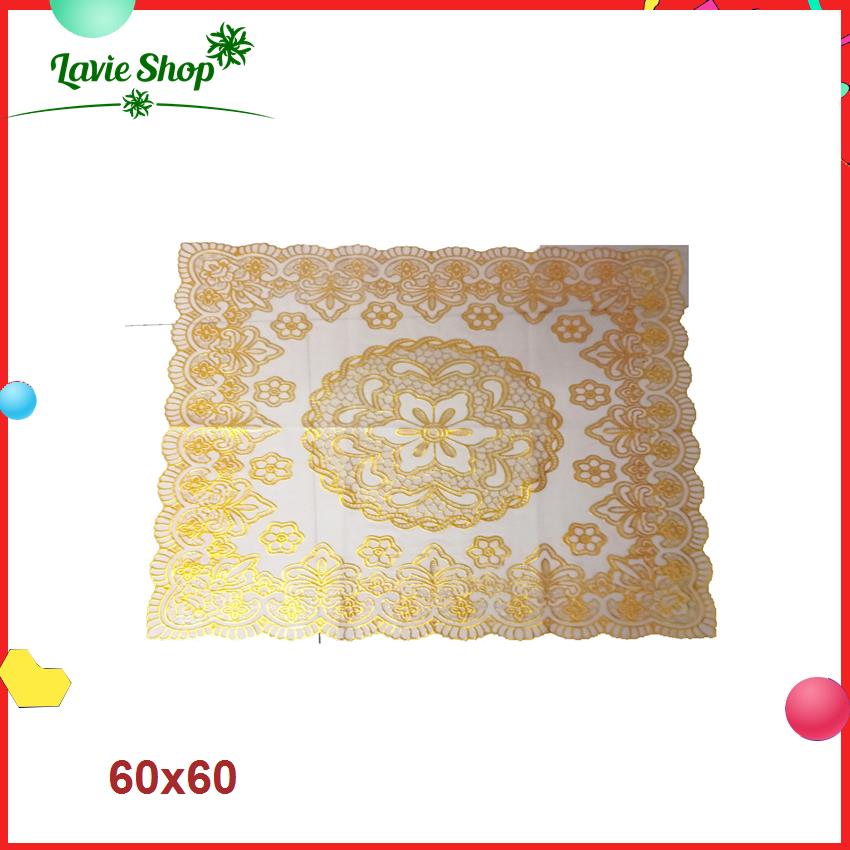 [HCM]Khăn trải - tủ lạnh - ghế phụ  60x60cm - FREE SHIP MAX