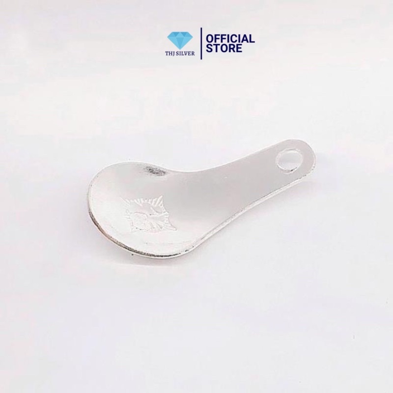 THÌA BẠC ĐÁNH CẢM CHUẨN BẠC TA NGUYÊN CHẤT -THJ SILVER